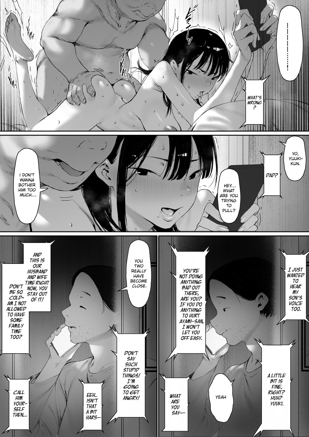 Hentai Manga Comic-Now Living with my father-in-law, I was supposed to have a happy newlywed life-Chapter 3-125